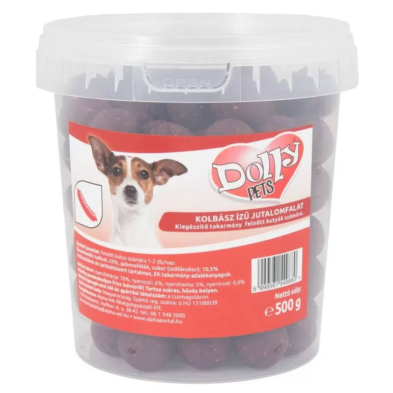 Dolly Ball Jutalomfalat Kolbász Ízű 500gr