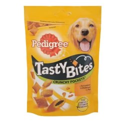 Pedigree Tasty Bites 95gr Crunchy Pockets