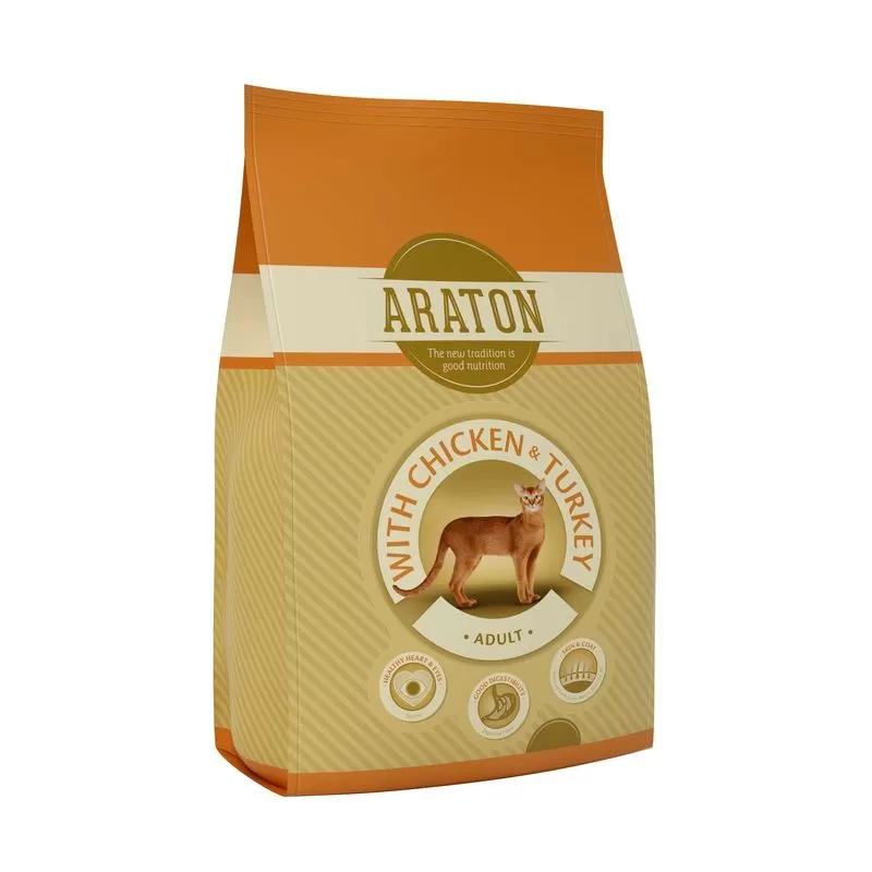 Araton Cat Adult Chicken&turkey 15kg