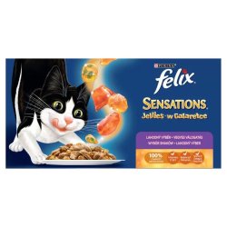 Felix Sensations Alutasakos Multipack 12x100g Vegyes Válogatás Aszpikban