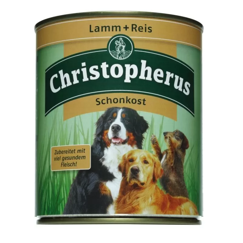 Christopherus Dog konzerv Adult Sensitive Bárány és rizs 800g