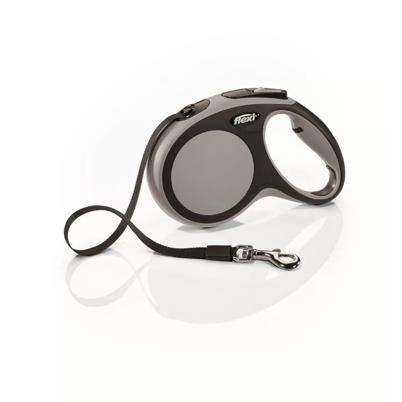 Flexi New Comfort szalagos automata póráz M 5m 25kg-ig szürke