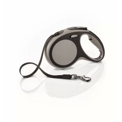 Flexi New Comfort szalagos automata póráz M 5m 25kg-ig szürke