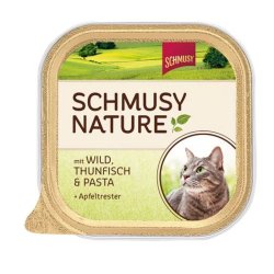 Schmusy Nature Macska Alutálkás Vad+Tonhal 100g