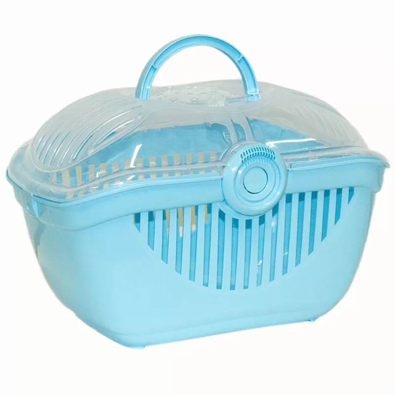 Szállítóbox Kisállatoknak Top Runner Kék 39x29x25cm