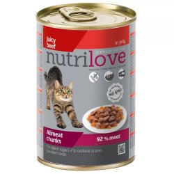 Nutrilove cat konzerv aszpik marha 415gr