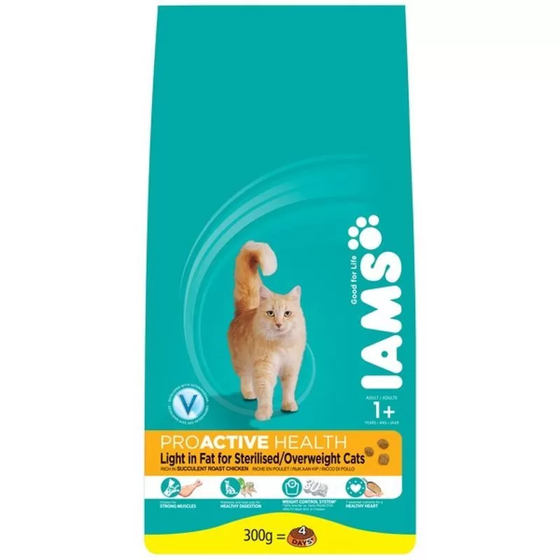 Iams Cat Adult Light Chicken 300g