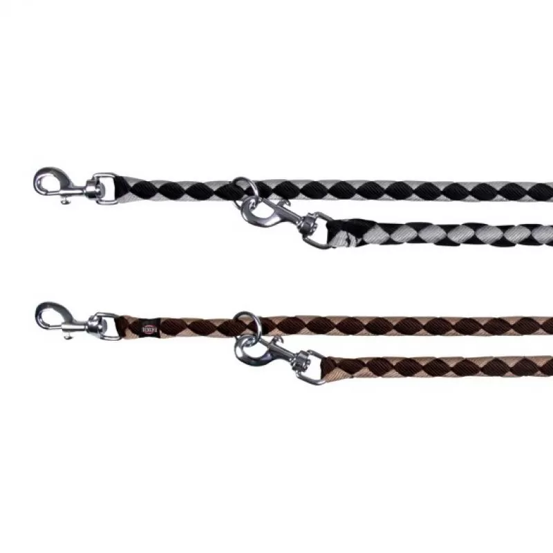 Póráz Cavo Hosszabítható S-M 2m/12mm Barna/Bézs