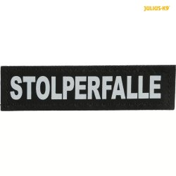 Trixie Hámfelirat Julius-K9 2-es Powerhámhoz, XS, STOLPERFALLE