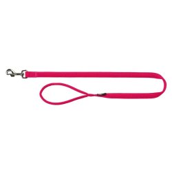 Trixie Póráz Comfort Soft M–L: 1.00 m/20 mm, Fuchsia