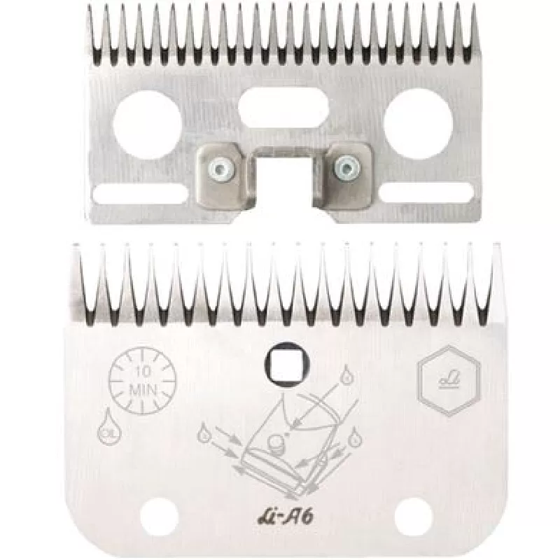 Nyírógép Vágóél Alsó+Felső A6  24/18  3mm Bütykös