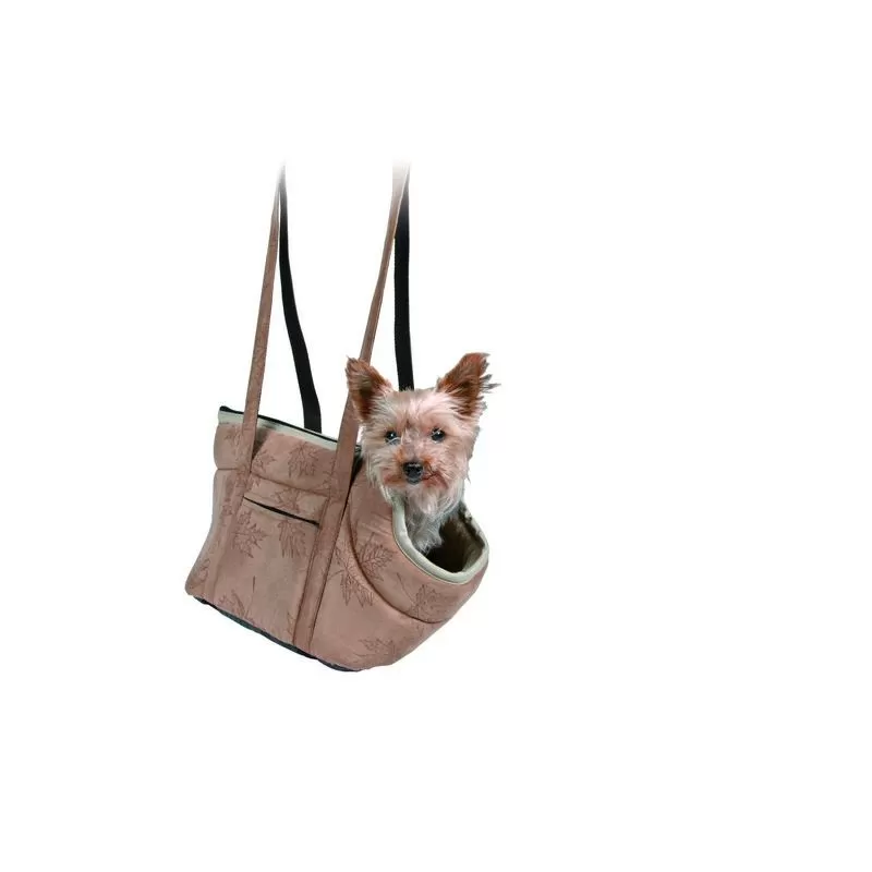 Trixie Szállítótáska Vincent Nylon Világosbarna 25x23x28cm