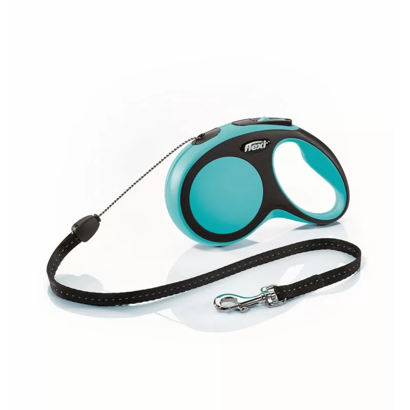 Flexi New Comfort zsinóros automata póráz S 8m 12kg-ig kék
