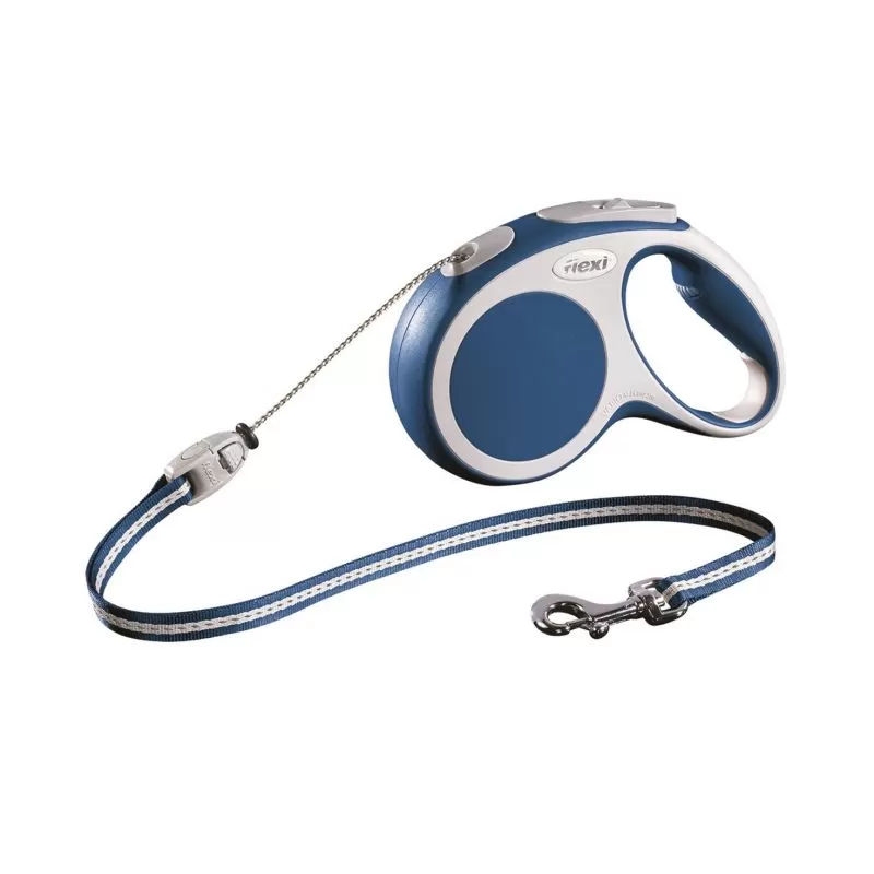 Flexi Vario S 8m Zsinóros Kék 12kg-Ig
