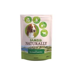 Iams Naturally Dog Felnőtt Kutyaeledel Bárányhússal 800G