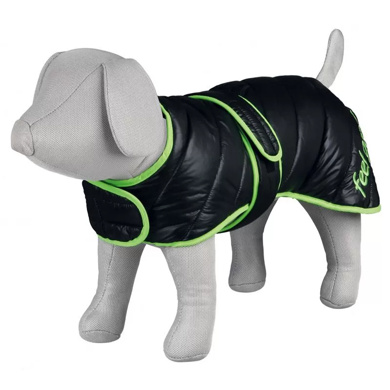 Kutyaruha Colmar S 40cm fekete/zöld