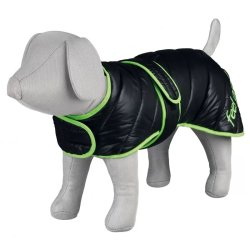 Kutyaruha Colmar S 40cm fekete/zöld