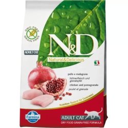N&D Prime Cat csirke&gránátalma Adult 300g