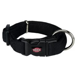 Trixie Nyakörv Comfort Soft M–L: 35–55 cm/30 mm, Fekete