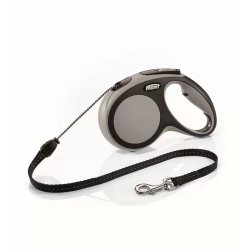 Flexi New Comfort zsinóros automata póráz M 5m 20kg-ig szürke