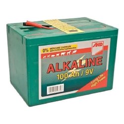 KERBL Villanypásztor Szárazelem 9 V 100 Ah 165x110x110mm