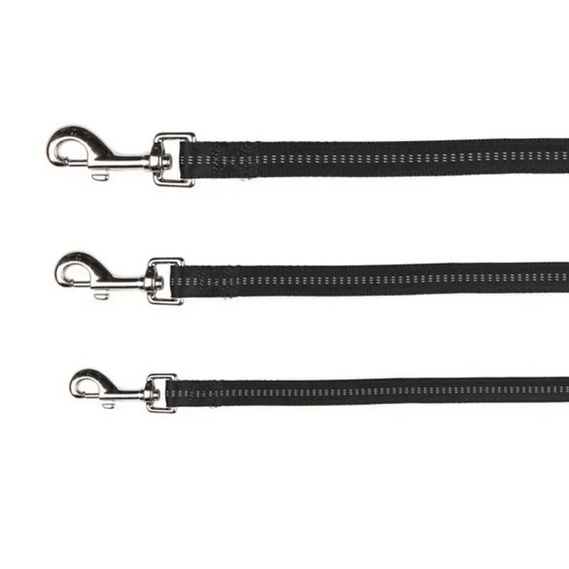 Trixie Póráz Softline Elegance L-Xl Fekete/Bézs 1m/25mm