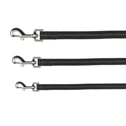 Trixie Póráz Softline Elegance L-Xl Fekete/Bézs 1m/25mm