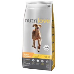 Nutrilove dog száraz ACTIVE friss csirke 3kg