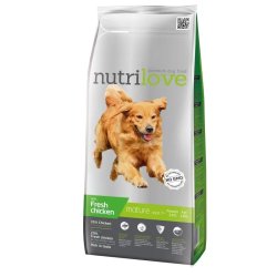 Nutrilove dog száraz SENIOR friss csirke 3kg