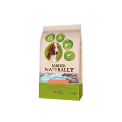 Iams Naturally Dog Felnőtt Kutyaeledel Lazaccal 2,7Kg