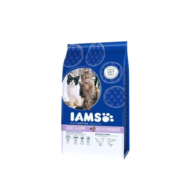 Iams Cat MultiCat Csirkés 800g