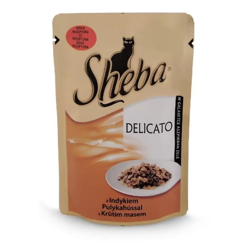 Sheba Alutasak Delicato Pulyka 85gr