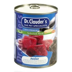 Dr.Clauders Dog Konzerv Selected Meat Junior 800g