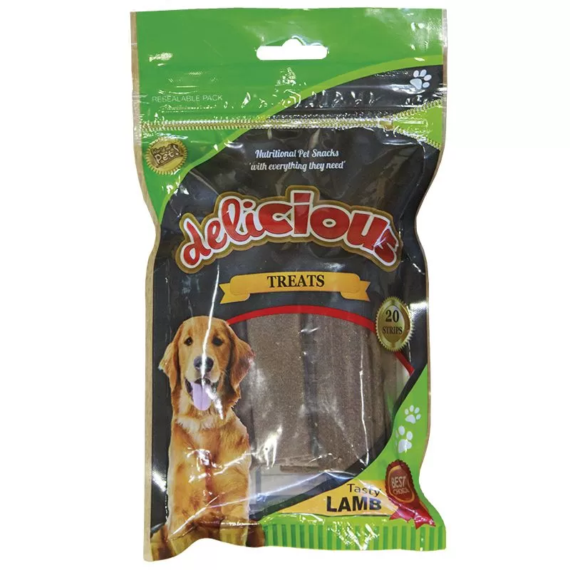 Delicious Meaty Strips Lamb 200g