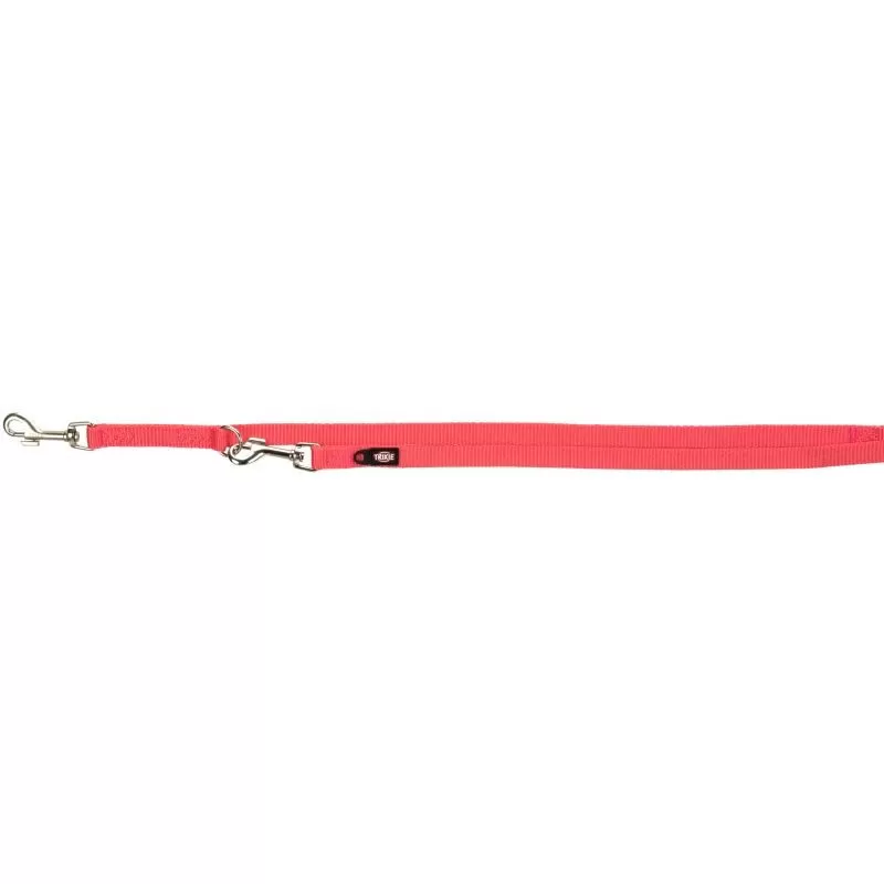 Trixie Prémium hosszabbítható póráz L–XL 2 m/25 mm korall