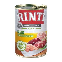 Rinti Dog Kennerfleisch Konzerv Senior Csirke 400g