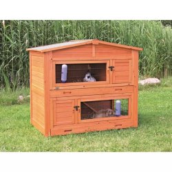 Trixie Ketrec Fa Dupla Szintes Nyúlnak 133x120x83cm Barna