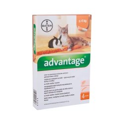 Advantage 40 macska/nyúl 0,4 ml 4 kg alatt