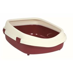 Trixie Macska Wc Primo 56x25x71cm Bordó/Bézs