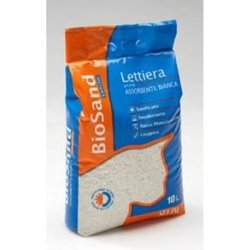 Macskaalom Biosand Fehér Bentonit Nem Csomódosó, 10l (6,5kg)