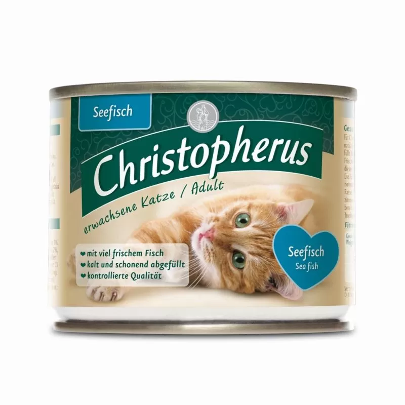 Christopherus Cat konzerv Adult Tengeri hal 400g