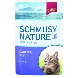 Schmusy Nature Macska Alutasakos Szardínia 100g