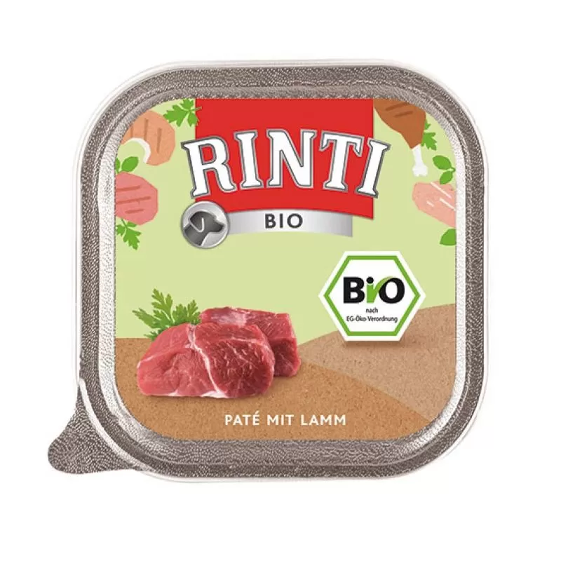 Rinti Dog Bio Alutálkás Bárány 150g