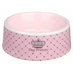 Trixie Dog Princess kerámia tál 1l/20cm pink