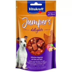 Vitakraft Jumper D Kutya Jutalomfalat Csirke Almával, Sajttal 80g