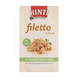 Rinti Filetto Alutasakos Csirke És Fürjtojás Szószos 125g