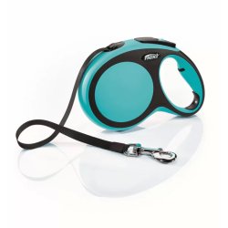 Flexi New Comfort L szalagos automata póráz 8m 50kg-ig kék