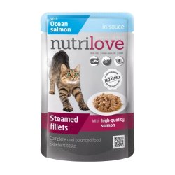 Nutrilove cat alutasak NMP szaftos lazac 85gr
