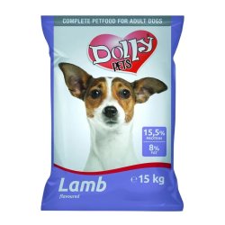 Dolly Dog Száraz Kutyaeledel Bárányos 15kg