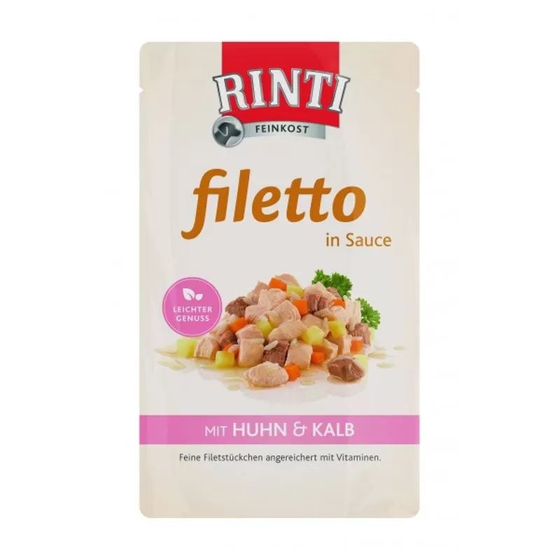 Rinti Filetto Alutasakos Csirke És Borjú Szószos 125g